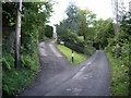 Access road to Wychwood, Shotover and Windrush - houses in Braithwaite