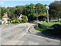 Junction of Hogbrook Hill Lane with Alkham Valley Road