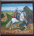 Sign for the George and Dragon