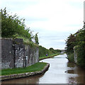 SJ6446 : Shropshire Union Canal - old railway crossing by Roger  D Kidd