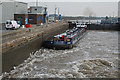 Locking into Goole Docks (2)