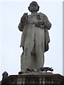 Cobden with pigeons