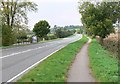 Harborough Road towards Lubenham