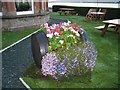 Flower barrel, Ballachulish Hotel