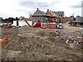 Panorama of a building site, Horncastle 2 of 8