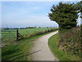 Five Pits Trail view towards Highfields