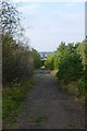 Track to Station Road from the Country Park