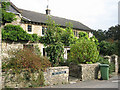 Wisteria-clad house in Westcombe