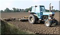 Tractor along Mayns Lane