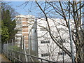 Laboratory building on the science campus of UCNW in Ffordd Deiniol