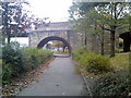 Cycle path tunnel in Clydebank