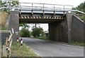 Railway bridge over the B6047 Melton Road