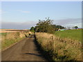 Route of dismantled railway line, leading to Burnside of Pitcaple