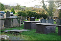 SH4149 : Mynwent Eglwys Beuno Sant Churchyard by Alan Fryer