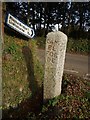 Stone signpost, Halwinnick Butts