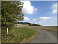 The Wolds way near to Mount Airey Farm