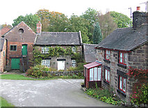 SJ9752 : Mill Keepers' Cottages at Cheddleton, Staffordshire by Roger  Kidd