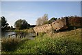 SK8057 : Concrete barge by Richard Croft