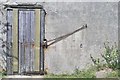 Shed door near Porthloo