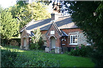 TF9519 : Charity cottages at East Bilney by Bill Sibley