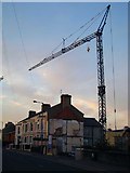 J4982 : Crane, Princetown Road [1] by Rossographer