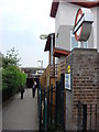 Alley leading to Dollis Hill tube station