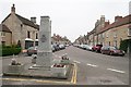 Marshfield High street and War Memorial