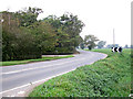 Looking SW on the A1064 (Main Road)