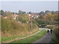 View of Bildeston from Church Road