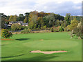 The 2nd green at St Boswells Golf Course