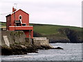 W6347 : A seawall house at Sandy Cove by Andy Beecroft