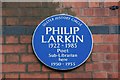 J3372 : Larkin plaque, Belfast by Albert Bridge