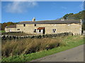 NY8487 : Farm building south of Hareshaw House by Pete Saunders