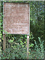 Kingley Wood Sign