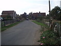 Looking down Church Lane