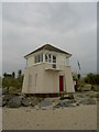 T1014 : Lifeguard Building on Rosslare Strand. by David Quinn