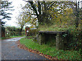 Old milk churn stand at Berry Farm