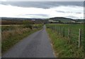 Road from Kirkton of Balfour to Hallhill