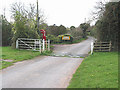 Entering Kings Caple from Fawley Cross