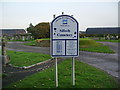 Silloth Cemetery, Sign