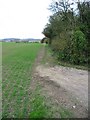 Continuation of byway towards the Nonington road