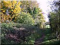 Footpath and kissing gate, Pitts Lane