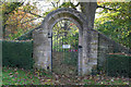 Gate in the church yard