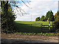 Stile and footpath, Callow