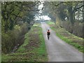 Cycling along Swinford Road