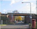 Railway bridge in Budds Lane, Romsey