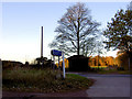 Car park off B6034 for National Cycle network in Sherwood Forest