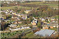 The West End of Melrose from Quarry Hill