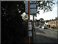 Bus stop for services to Locks Heath