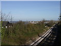 Whitstable from the Seasalter railway bridge